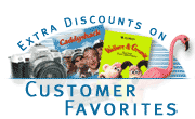 Discounts on Customer Favorits